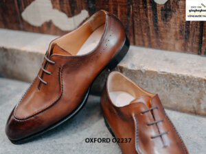 Giày da nam đóng theo yêu cầu Oxford O2237 003