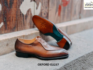 Giày da nam đóng theo yêu cầu Oxford O2237 002