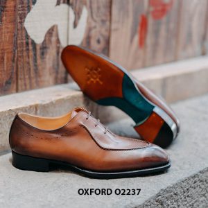 Giày da nam đóng theo yêu cầu Oxford O2237 002