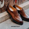 Giày da nam đóng theo yêu cầu Oxford O2237 001