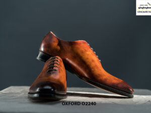 Giày da nam mũi dài cao cấp Oxford O2240 003