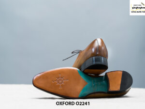 Giày da nam trơn không hoạ tiết Oxford O2241 012