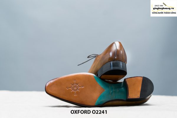 Giày da nam trơn không hoạ tiết Oxford O2241 012