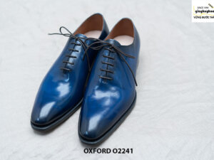 Giày da nam trơn không hoạ tiết Oxford O2241 008