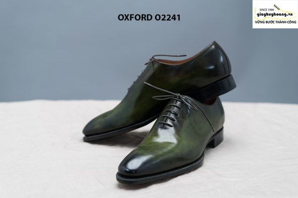 Giày da nam trơn không hoạ tiết Oxford O2241 006