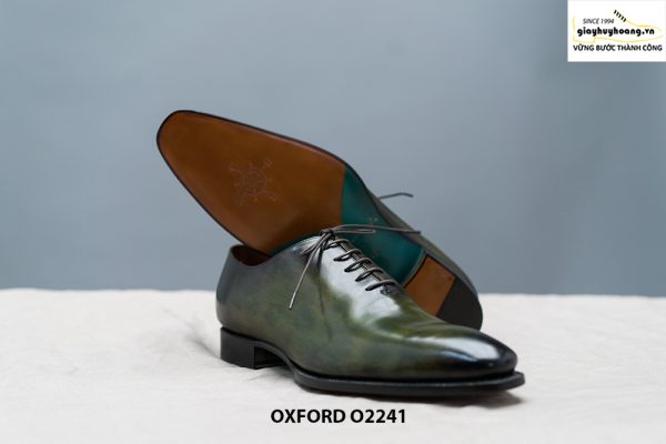 Giày da nam trơn không hoạ tiết Oxford O2241 004