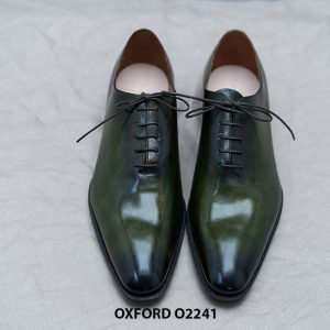 Giày da nam trơn không hoạ tiết Oxford O2241 003