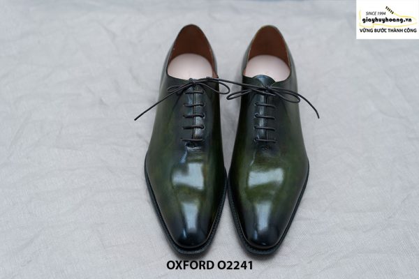 Giày da nam trơn không hoạ tiết Oxford O2241 003