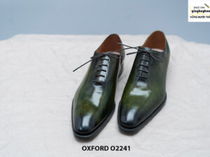 Giày da nam trơn không hoạ tiết Oxford O2241 002