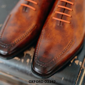 Giày da nam đế da khâu Goodyear Welted Oxford O2242 004