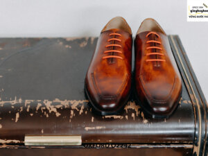 Giày da nam đế da khâu Goodyear Welted Oxford O2242 002