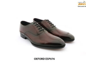 [Outlet size 45] Giày tây nam mũi trơn Oxford ESP076 003