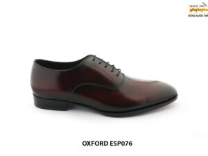 [Outlet size 45] Giày tây nam mũi trơn Oxford ESP076 001