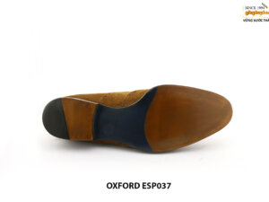 [Outlet size 38] Giày tây nam da lộn Wingtip Oxford ESP037 005