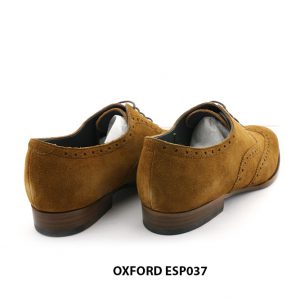 [Outlet size 38] Giày tây nam da lộn Wingtip Oxford ESP037 004