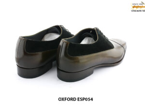 [Outlet size 46] Giày tây nam cao cấp phối nhung Oxford ESP054 004