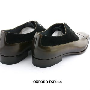 [Outlet size 46] Giày tây nam cao cấp phối nhung Oxford ESP054 004