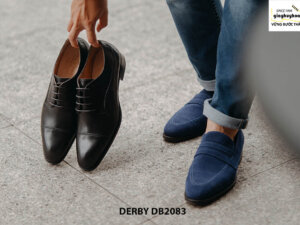 Giày tây nam thủ công thời trang Derby DB2083 001
