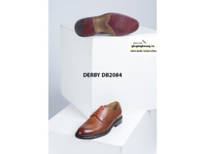 Giày tây nam mũi trơn màu thủ công Derby DB2084 003