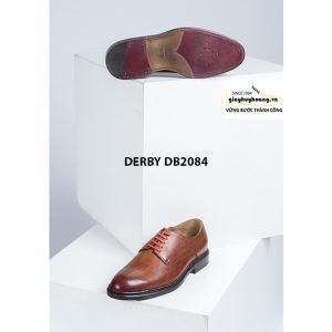 Giày tây nam mũi trơn màu thủ công Derby DB2084 003
