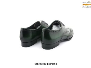[Outlet size 40] Giày tây nam màu xanh lá cây Wingtip Oxford ESP041 004