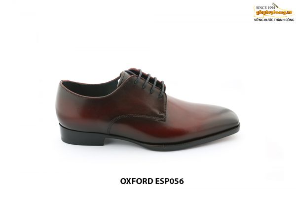 [Outlet size 35] Giày tây nam mũi vuông Oxford ESP056 001