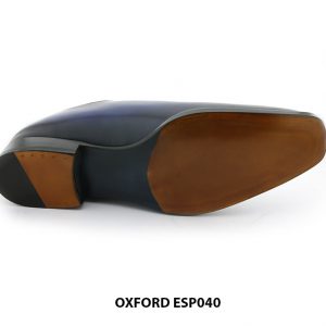 [Outlet size 40] Giày tây nam Wholecut xanh dương Oxford ESP040 005