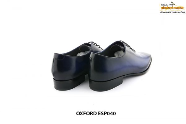 [Outlet size 40] Giày tây nam Wholecut xanh dương Oxford ESP040 004
