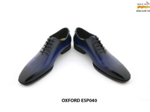 [Outlet size 40] Giày tây nam Wholecut xanh dương Oxford ESP040 003