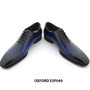 [Outlet size 40] Giày tây nam Wholecut xanh dương Oxford ESP040 003
