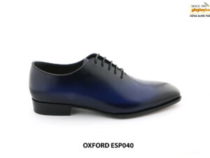 [Outlet size 40] Giày tây nam Wholecut xanh dương Oxford ESP040 001