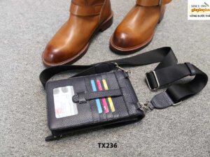 Túi đeo chéo nam nhỏ gọn nhiều ngăn TX236 004