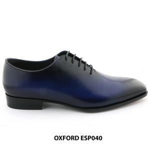 [Outlet size 40] Giày tây nam Wholecut xanh dương Oxford ESP040 001