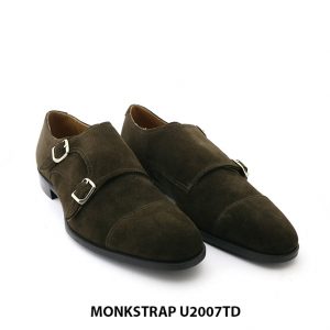 [Outlet] Giày da lộn nam 2 khoá Monkstrap U2007TD 013