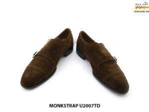 [Outlet] Giày da lộn nam 2 khoá Monkstrap U2007TD 011