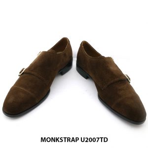 [Outlet] Giày da lộn nam 2 khoá Monkstrap U2007TD 011