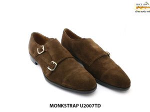 [Outlet] Giày da lộn nam 2 khoá Monkstrap U2007TD 010