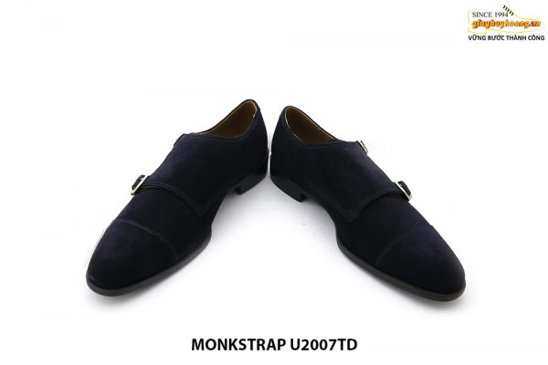 [Outlet] Giày da lộn nam 2 khoá Monkstrap U2007TD 008