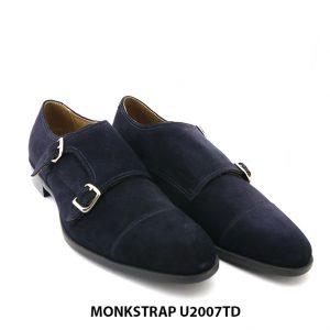 [Outlet] Giày da lộn nam 2 khoá Monkstrap U2007TD 007