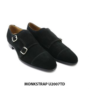 [Outlet] Giày da lộn nam 2 khoá Monkstrap U2007TD 003