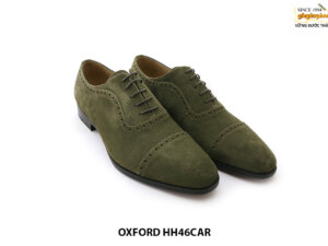 [Outlet] Giày buộc dây da lộn nam Oxford HH46CAR 018