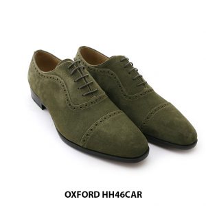 [Outlet] Giày buộc dây da lộn nam Oxford HH46CAR 018