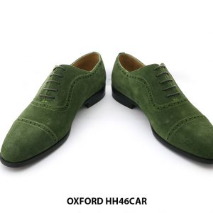[Outlet] Giày buộc dây da lộn nam Oxford HH46CAR 016