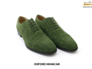 [Outlet] Giày buộc dây da lộn nam Oxford HH46CAR 015