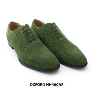 [Outlet] Giày buộc dây da lộn nam Oxford HH46CAR 015