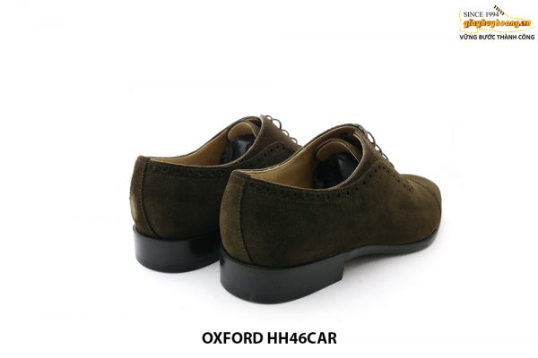 [Outlet] Giày buộc dây da lộn nam Oxford HH46CAR 014