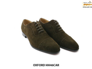 [Outlet] Giày buộc dây da lộn nam Oxford HH46CAR 013