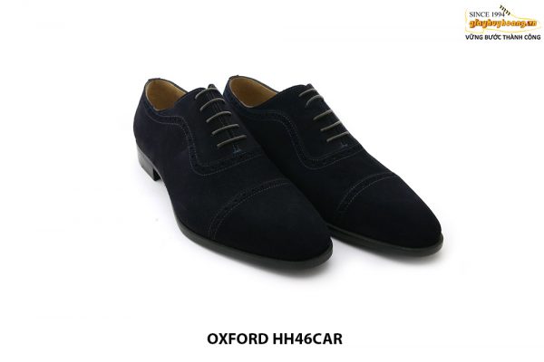 [Outlet] Giày buộc dây da lộn nam Oxford HH46CAR 007