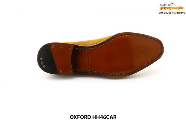 [Outlet] Giày buộc dây da lộn nam Oxford HH46CAR 006