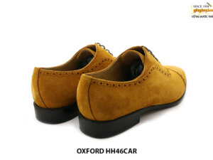 [Outlet] Giày buộc dây da lộn nam Oxford HH46CAR 005